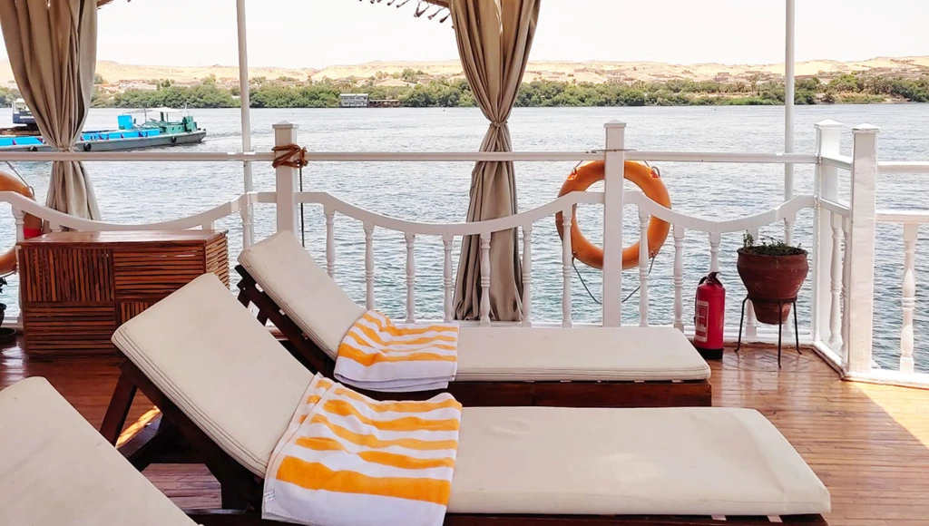 Exceptional cruise on the Nile between Aswan and Luxor