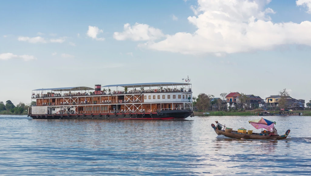 Luxus-Route im Herzen des Mekong zwischen Vietnam und Kambodscha