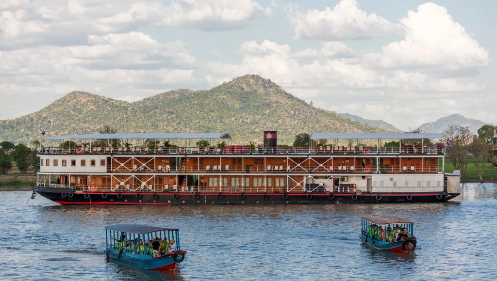 Luxus-Route im Herzen des Mekong zwischen Vietnam und Kambodscha