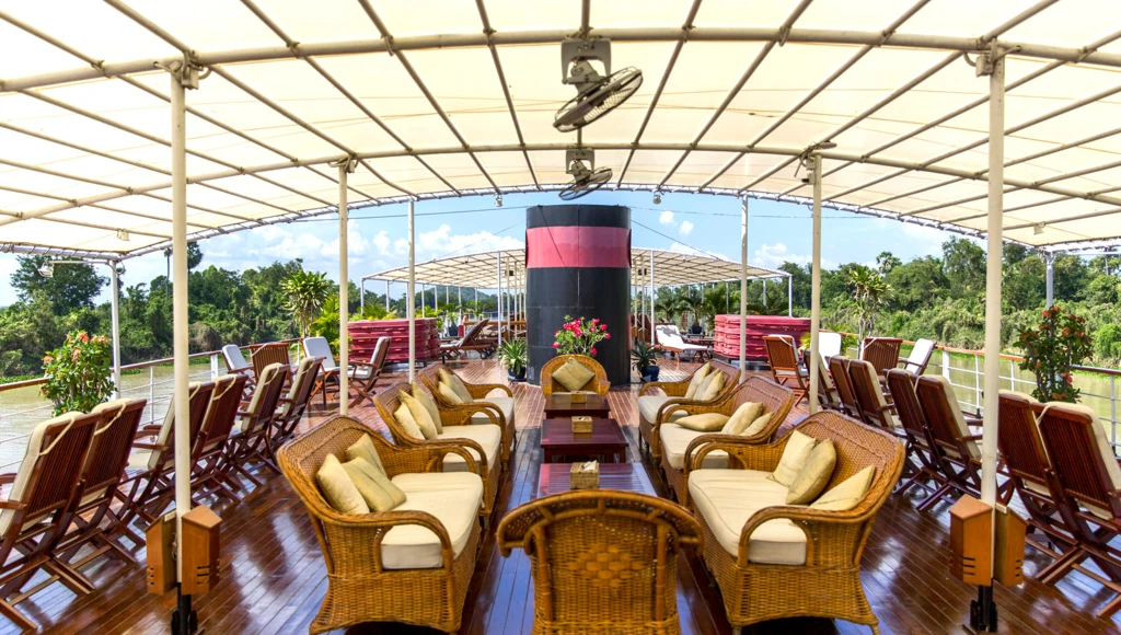 Luxus-Route im Herzen des Mekong zwischen Vietnam und Kambodscha