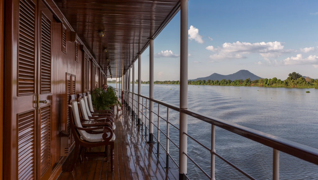 Luxus-Route im Herzen des Mekong zwischen Vietnam und Kambodscha