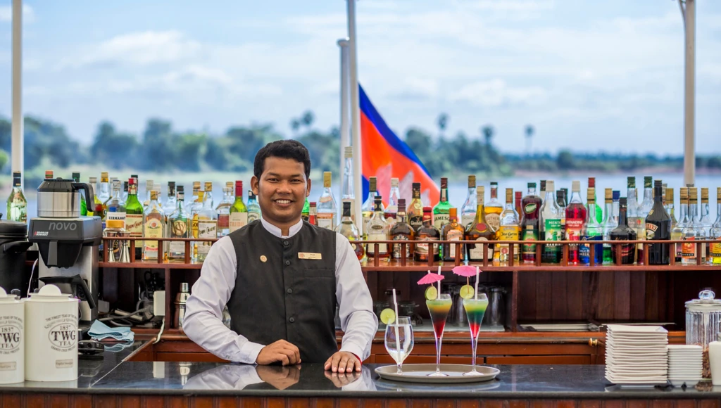 Luxus-Route im Herzen des Mekong zwischen Vietnam und Kambodscha