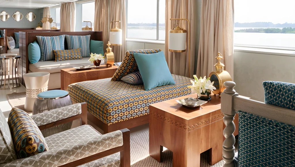 Prestigious cruise on the Nile between Aswan and Luxor