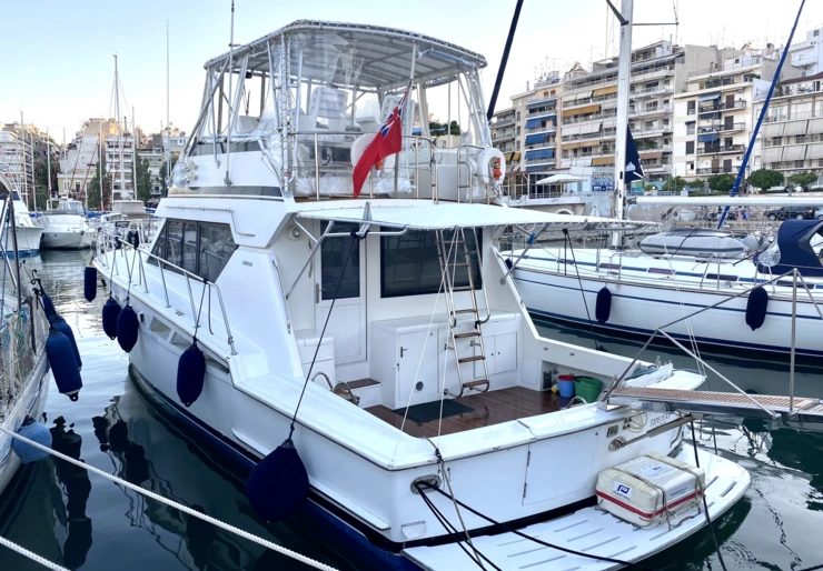Hatteras 50 Convertible Naoussa Marina | Tipejyas