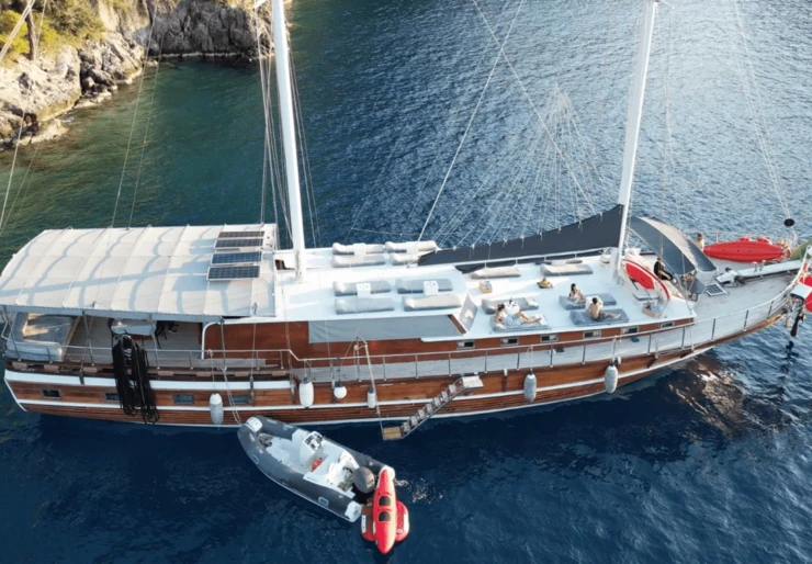 Gulet Aria Fethiye harbour | Aria