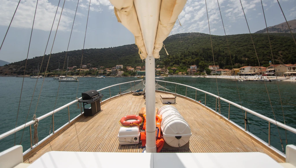 Navigation en goélette dans les plus belle îles de la Mer Ionienne : Zante, Lefkas, Ithaque et Céphalonie