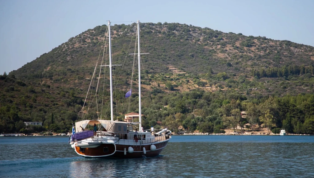 Navigation en goélette dans les plus belle îles de la Mer Ionienne : Zante, Lefkas, Ithaque et Céphalonie