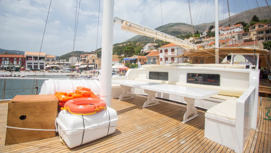 Navigation en goélette dans les plus belle îles de la Mer Ionienne : Zante, Lefkas, Ithaque et Céphalonie