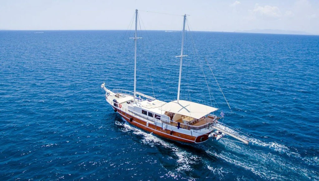 Navigation en goélette dans les plus belle îles de la Mer Ionienne : Zante, Lefkas, Ithaque et Céphalonie