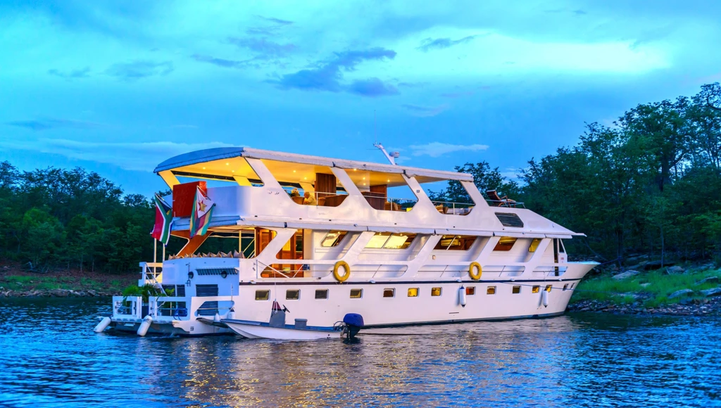 All the magic of Africa on a safari cruise on the Zambezi River and Lake Kariba