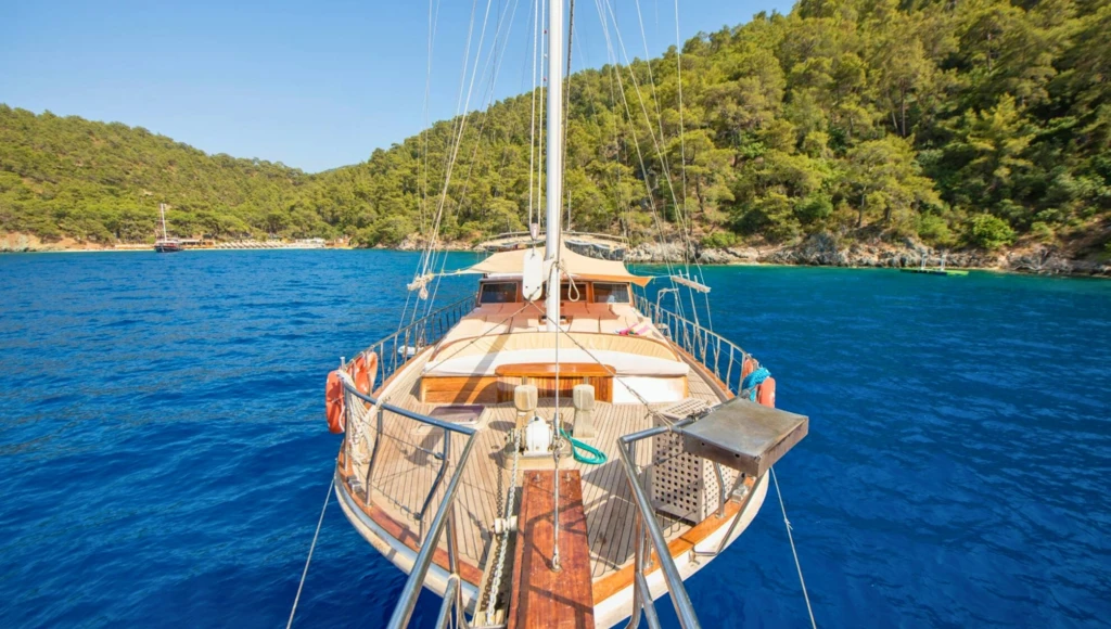 Schooner getaway on the Lycian coast: 4 days from Fethiye to Marmaris through the bays of Göcek and Dalyan