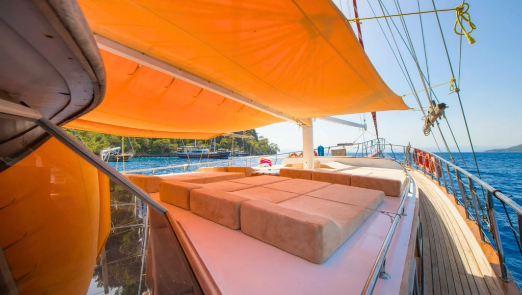 Schooner getaway on the Lycian coast: 4 days from Fethiye to Marmaris through the bays of Göcek and Dalyan