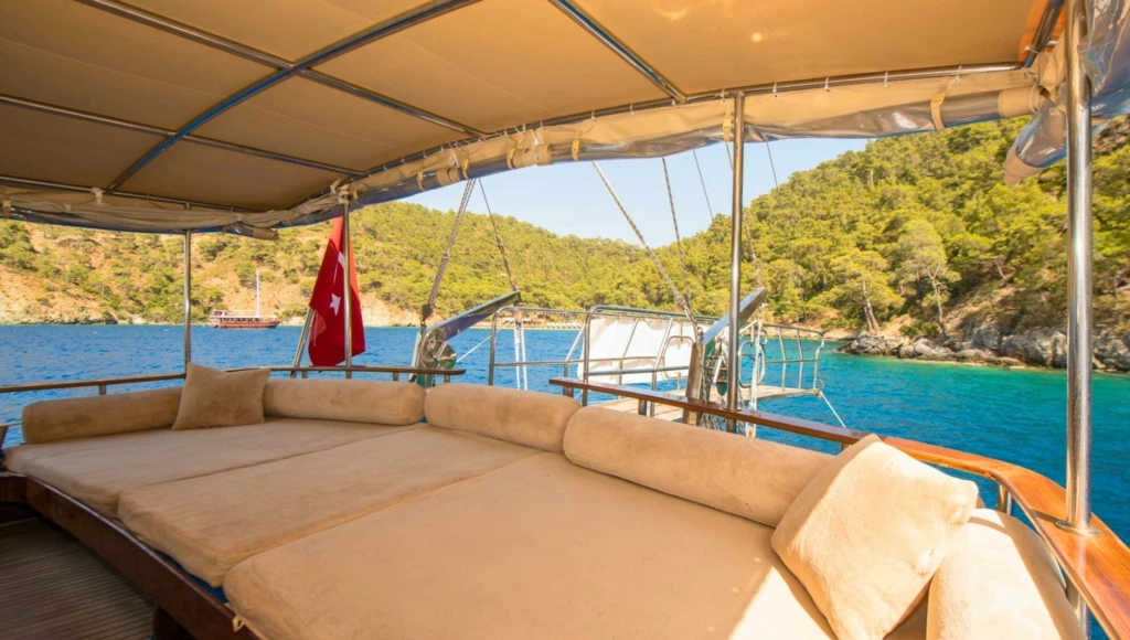 Schooner getaway on the Lycian coast: 4 days from Fethiye to Marmaris through the bays of Göcek and Dalyan
