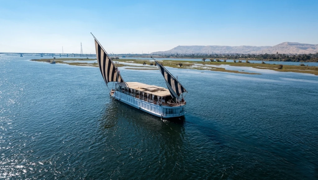 7-tägige Nilkreuzfahrt: zwischen jahrtausendealter Geschichte, pharaonischen Stätten und dem authentischen Charme Ägyptens