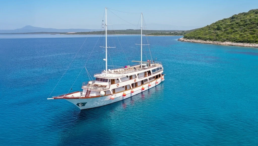 Traversée de la Dalmatie du nord jusqu'à Zadar et l'archipel des Kornati