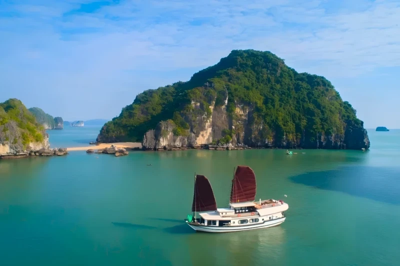 Croisière en jonque dans la baie de Lan Ha