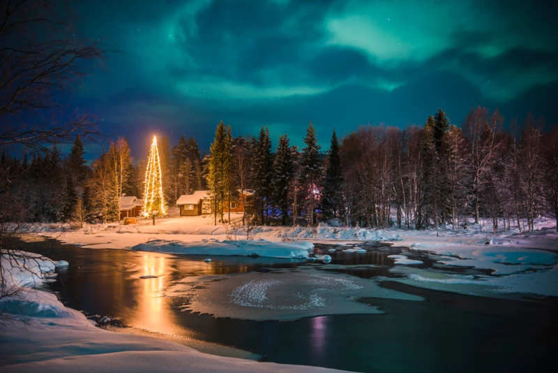L’hiver finlandais dans toute sa splendeur