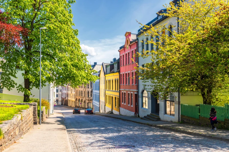 Flânerie dans les rues d’Ålesund