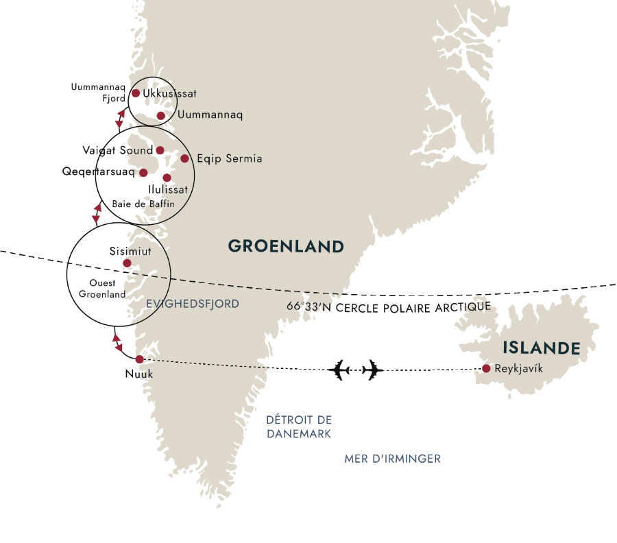 Sailing itineraries
