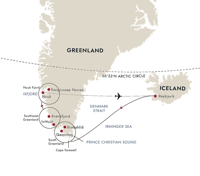 Sailing itineraries
